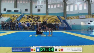 GABRIEL SERAFIM PIMENTA vs DIEGO LIMA VITAL FERREIRA 2026 FPJJ Campeonato Paulista Sem Kimono