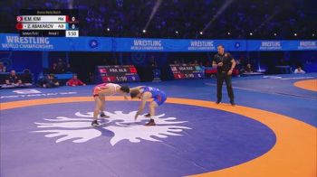 61 kg Final 3-5 - Kwang Myong Kim, DPR Korea vs Zelimkhan Abakarov, Albania