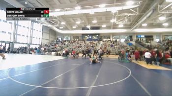 126 lbs Cons. Round 2 - Scott Miller, Park City vs Braylon Davis, Delta High School