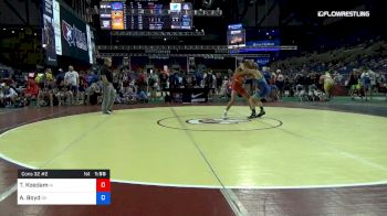 120 lbs Cons 32 #2 - Ty Koedam, Iowa vs Aiden Boyd, Oklahoma