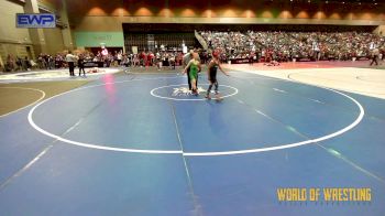 70 lbs Round Of 16 - Vincent Abania, Oakdale vs Isaiah Negrete, Red Wave Wrestling