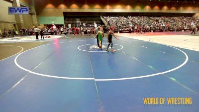 70 lbs Round Of 16 - Vincent Abania, Oakdale vs Isaiah Negrete, Red Wave Wrestling