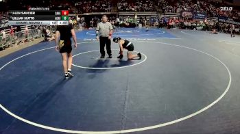 G 138 lbs Champ. Round 1 - J-Len Saucier, Sam Houston Girls vs Lillian Hutto, Acadiana Girls