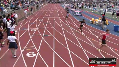Boys 4x100 Prelims (Event 329) Penn Relays H3