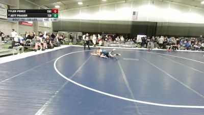 120 lbs Champ. Rd Of 32 - Tyler Perez, Team Idaho Wrestling Club vs Jett Fraser, Team Conquer Wrestling