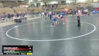 112 lbs 3rd Place Match - Benjamin Labuff, Brentwood Wrestling Club vs Cillian Betts, Nolensville Wrestling Club