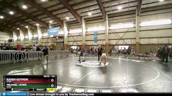 132 lbs Cons. Semi - Kaden Guymon, Utah vs Michael Lewis, Utah