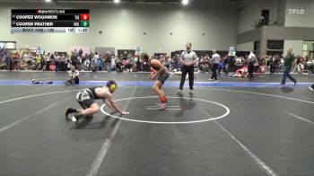 135 lbs Cons. Round 1 - Cooper Wogomon, Tiger vs Cooper Prather, Bulldog