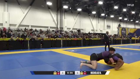 NICHOLAS N. vs DANIEL D. 2024 World IBJJF Jiu-Jitsu No-Gi Championship