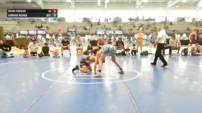 127 lbs 5th Place - Ryan Osolin, OHIO GOLD - MS vs Adrian Rojas, Team Gotcha - MS