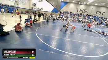 79 lbs Semifinal - Jre Whitford, Team Pride Academy vs Atlas Trout, Wasatch