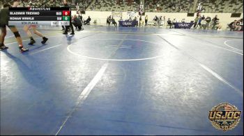 88 lbs 5th Place - Bladimir Trevino, Madill Takedown vs Ronan Winkle, Raw Wrestling Club