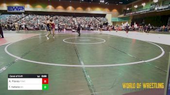 125 lbs Consi Of 8 #1 - Andrew Flores, FordDynasty Wrestling Club vs Tak Hatano, Mad Dawg Wrestling Club