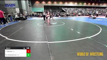 92 lbs Round Of 16 - Trenton Marler, White River Hornets Wrestling Club vs Nathaniel Echavarria, Salem Elite Mat Club