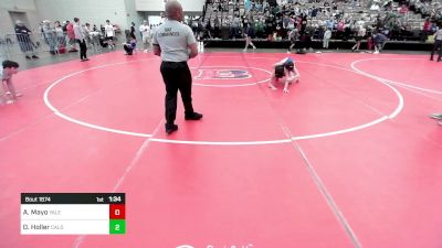 115-H lbs Round Of 16 - Anthony Mayo, Yale Street vs Dominic Holler, Caldwell