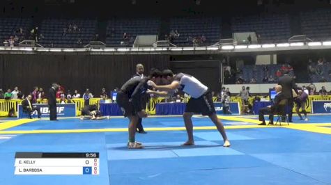ELIOT KELLY vs LUCAS BARBOSA World IBJJF Jiu-Jitsu No-Gi Championships