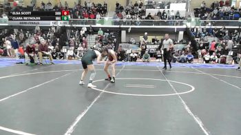 107 lbs Semifinal - Elsa Scott, Sharon vs Clara Reynolds, New Milford