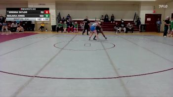 114 lbs Champ. Round 2 - Brenna Taylor, Pima High School vs Malaika Jones, Vista Grande High School