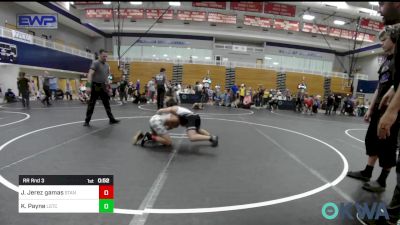 90 lbs Rr Rnd 3 - Joshua Jerez Gamas, Standfast OKC vs Kaden Payne, Lone Grove Takedown Club