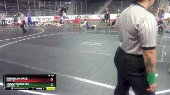 W 127 lbs Round 3 (4 Team) - Brooklyn Pace, Utah vs Regan Rosseter, Nebraska