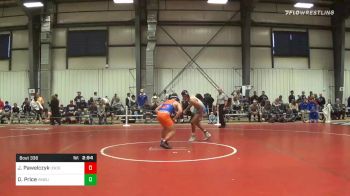 197 lbs Quarterfinal - Jessup Pawelczyk, Coast Guard vs Daniel Price, Western New England