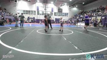 46-49 lbs Semifinal - Rorrik Schoonover, Mannford Pirate Youth Wrestling vs Malakai Davis, Sperry Wrestling Club