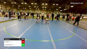 6-8A lbs Rr Rnd 4 - Noah Blair, Newtown (CT) Youth Wrestling vs Dawson Dohaney, Empire