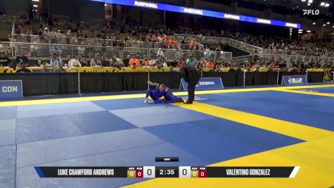 Valentino Gonzalez vs Luke Crawford Andrews 2025 Pan Kids Jiu-Jitsu IBJJF Championship