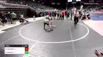 102 lbs Consolation - Methius Gonzalez, Gering WC vs Braxton Stewart, Purebred Elite