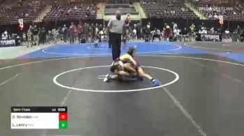 61 lbs Semifinal - David Gonzalez, Nwa vs Landon Lantry, Nwa