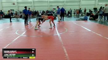 105 lbs Round 9 (10 Team) - Quinn Hurley, Neighborhood WC vs Lyric Hetzer, Ohio Gold 24K