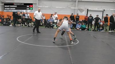 100 lbs Round 3 (10 Team) - Ayden Unger, Lake WC vs Brady Ramirez, Contenders WA