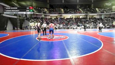 150-5A Cons. Semi - Logan Pritchett, Creekview vs Adam Ghanem, Veteran`s