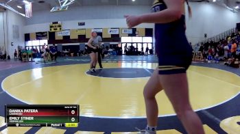 145 lbs Round 2 - Emily Stiner, Vermailion vs Danika Patera, Lakewood