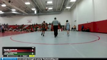 106 lbs Cons. Round 2 - Blake Saddler, Eaglecrest A vs John Compton, Highlands Ranch
