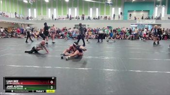 120 lbs Round 1 (4 Team) - Jake Austin, Charlotte Vikings vs Liam Bee, Glynn Coastal