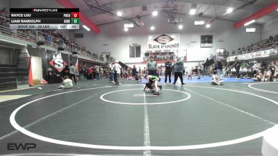 58 lbs Consolation - Rayce Luu, Pocola Youth Wrestling vs Liam Randolph, Gore Pirates Youth Wrestling