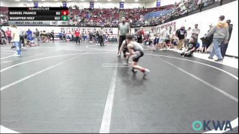 60 lbs Round Of 16 - Manuel Franco, Norman Grappling Club vs Shaeffer Holt, Weatherford Youth Wrestling