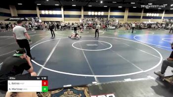 65 lbs Semifinal - Lukas Batres, Misfits vs Achilles Martinez, Grindhouse WC