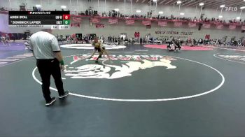 157 lbs Champ. Round 2 - Dominick Lapier, Castleton vs Aden Byal, Wisconsin-Whitewater