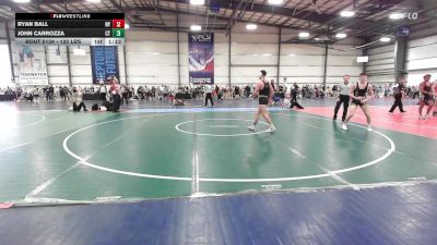 132 lbs Round Of 128 - Ryan Ball, NY vs John Carrozza, CT
