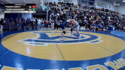 215 lbs Round Of 16 - Trevor Cignetti, Shaler Area vs Johnny Montgomery, Franklin Regional