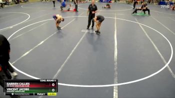 150 lbs Cons. Round 5 - Vincent Jacobs, Kingdom Wrestling vs Gabrien Callies, MN Elite Wrestling Club