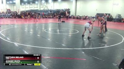 120 lbs Round 5 (10 Team) - Konner Heath, Team Montana Laurel vs Matthew Ireland, AAWA