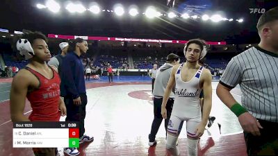 126 lbs Round Of 16 - Cedrick Daniel, Arlington vs Michael Morris, Haverhill