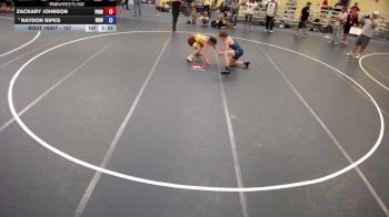 157 lbs 3rd Place Match - Zackary Johnson, Pinnacle vs Raydon Bipes, No Nonsense Wrestling