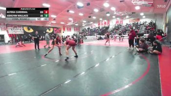 140 lbs Cons. Round 2 - Ashlynn Wallace, Arlington vs Alyssa Cardenal, Corona Senior
