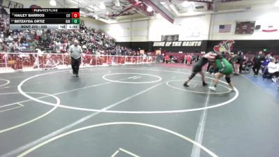 235 lbs Champ. Round 2 - Hailey Barrios, Citrus Valley vs Betzayda Ortiz, Buena Park