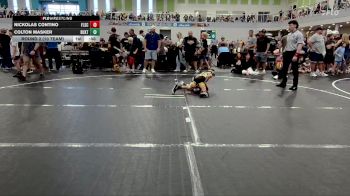 60 lbs Round 2 (10 Team) - Nickolas Contino, Florida Scorpions vs Colton Masker, Buxton