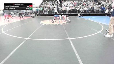 116 lbs Quarterfinal - Chloe Hempstead, N/A vs Alex Cannon, Prime Mat Club